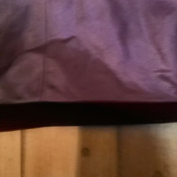 Simons Contemporaine-Velvet Burgundy Blazer-Rayon/Silk-Sz L-Goth-Old Money - Picture 8 of 9